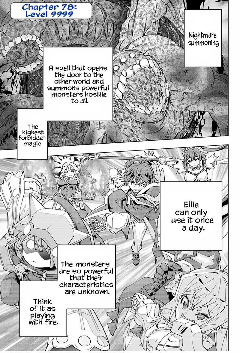 My Gift LVL 9999 Unlimited Gacha Chapter 78 — page 1
