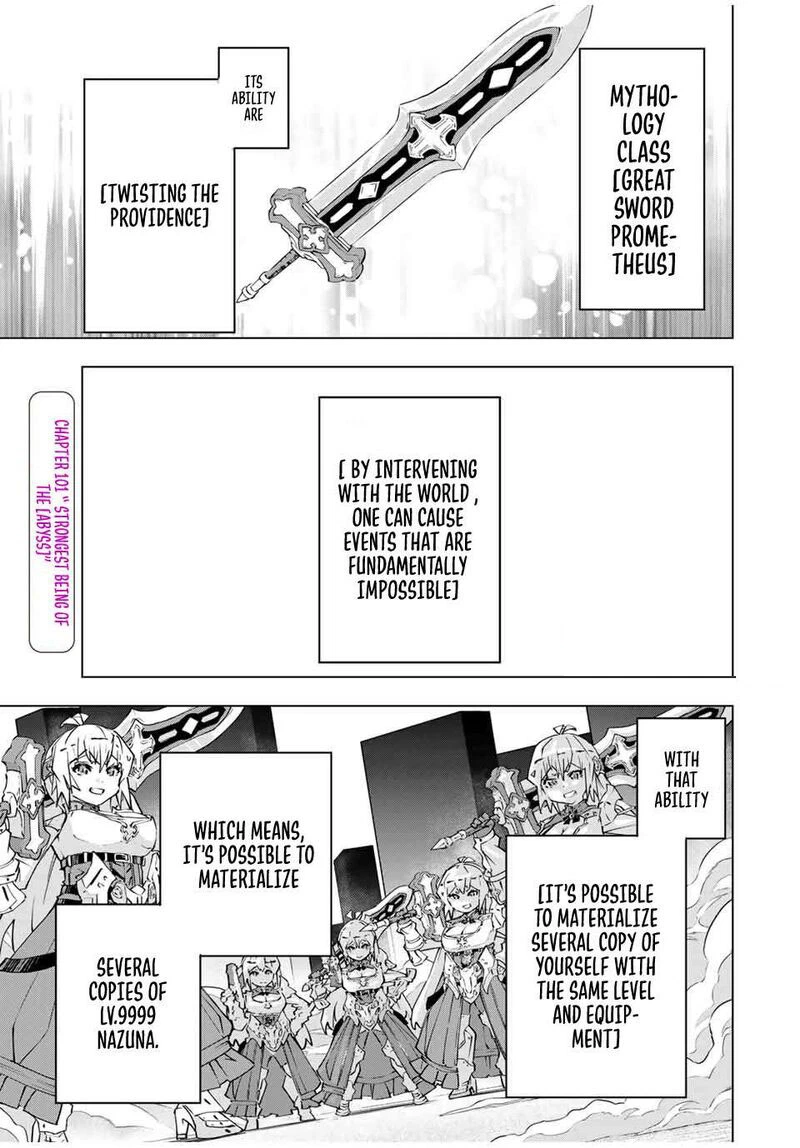 My Gift LVL 9999 Unlimited Gacha Chapter 101 — page 1