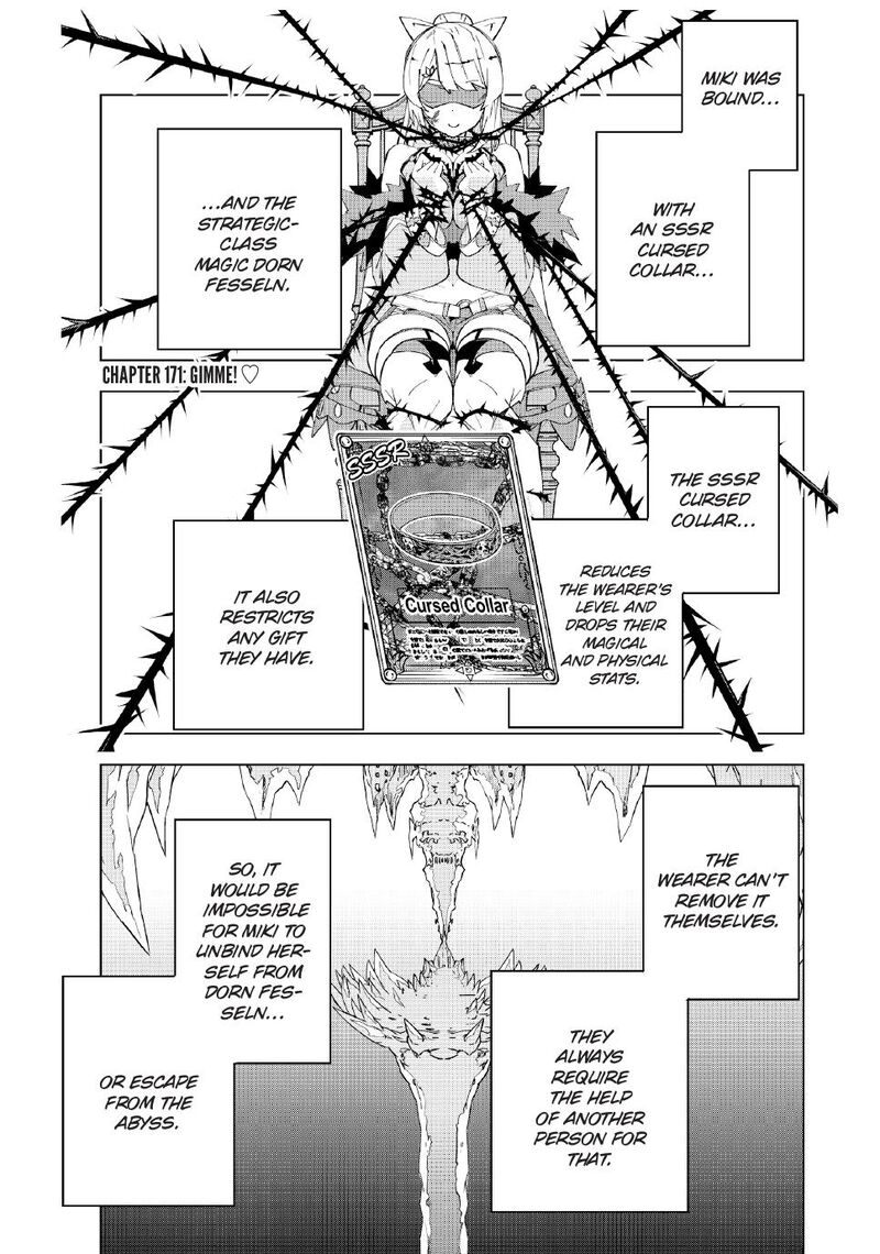My Gift LVL 9999 Unlimited Gacha Chapter 171 — page 1