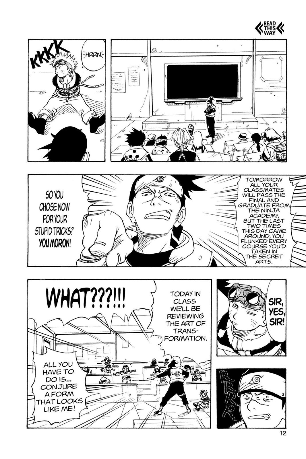 Naruto Chapter 1 — page 12