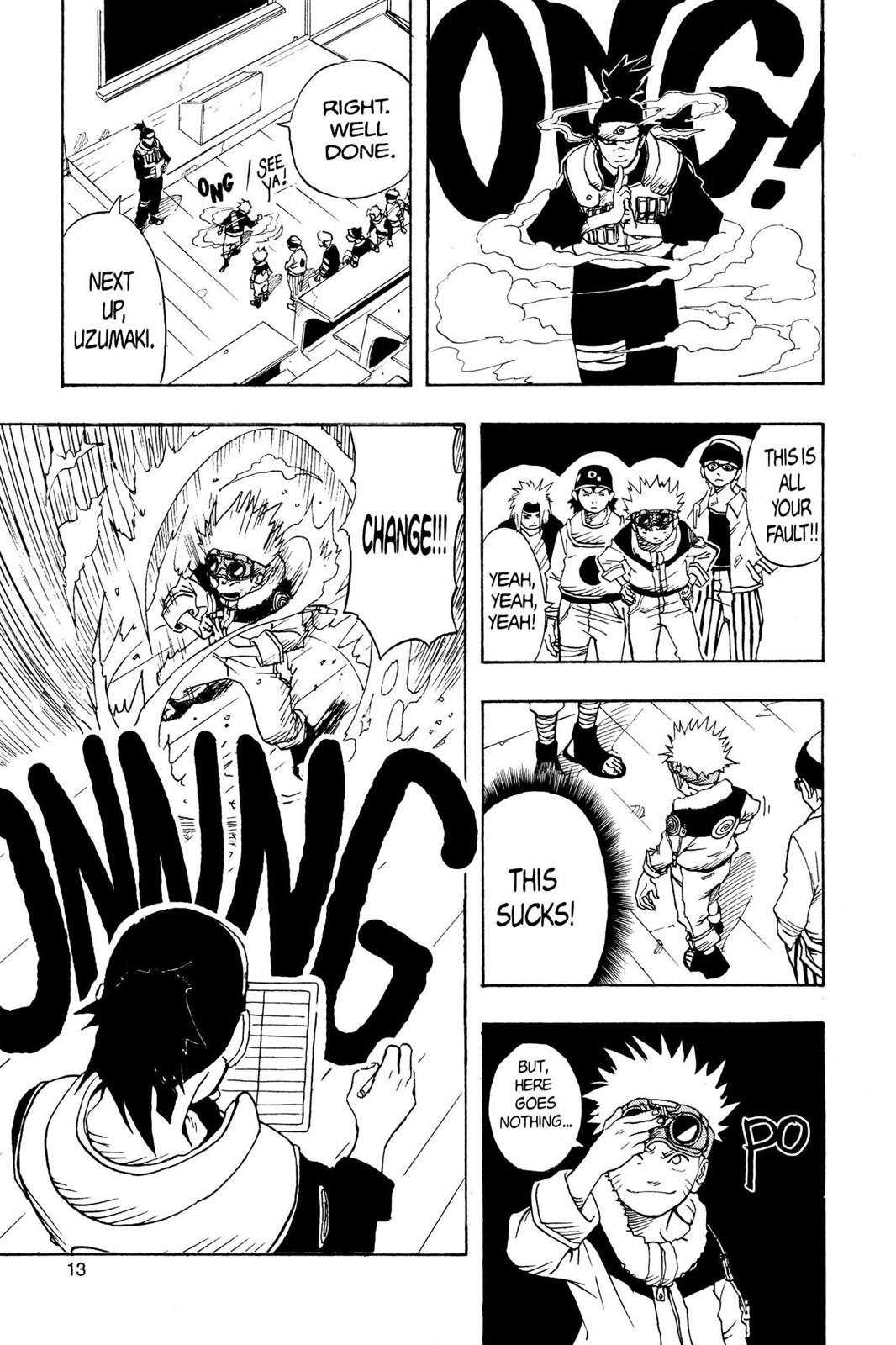 Naruto Chapter 1 — page 13