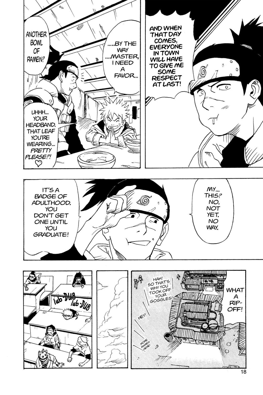 Naruto Chapter 1 — page 18