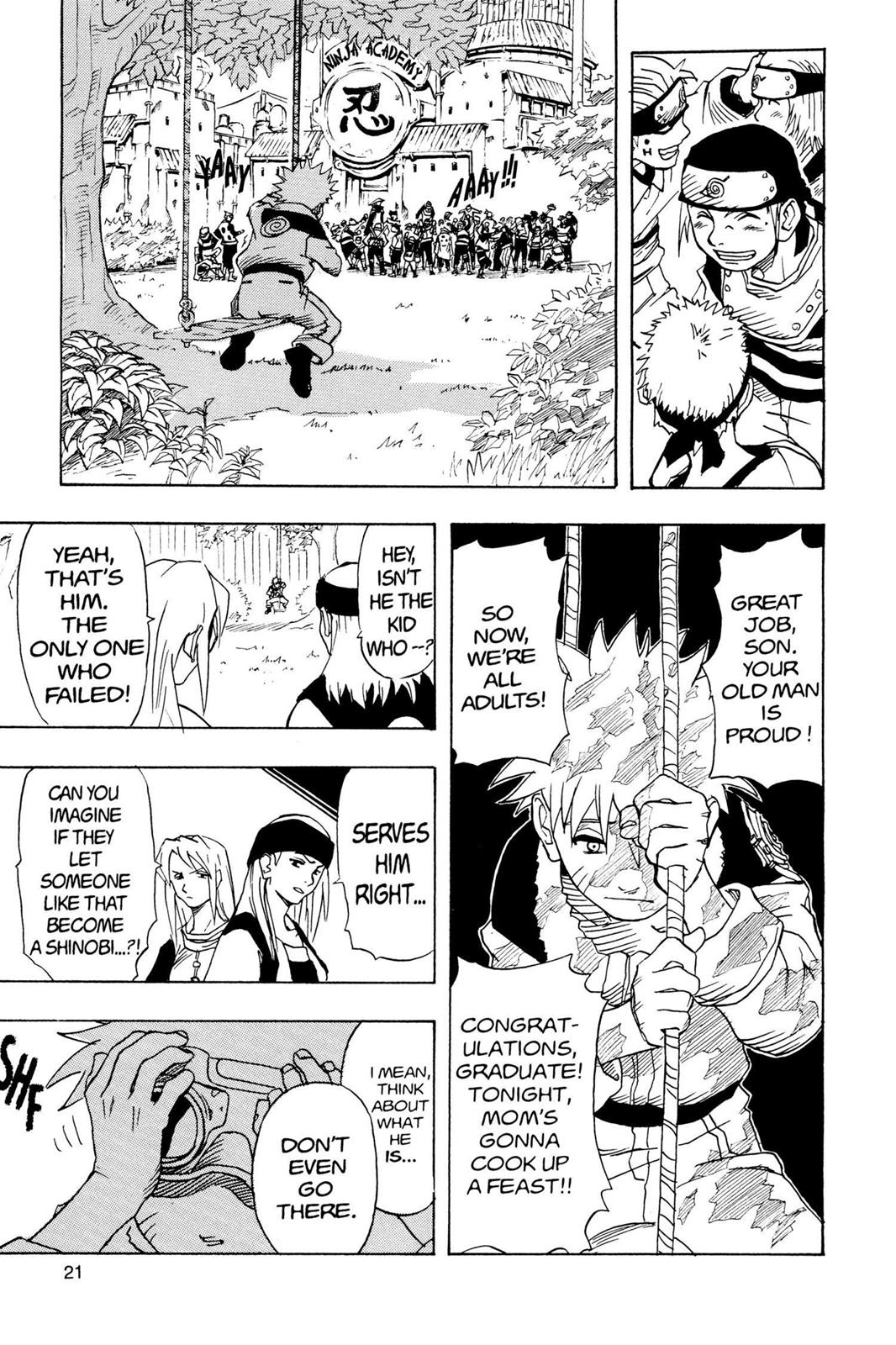 Naruto Chapter 1 — page 21