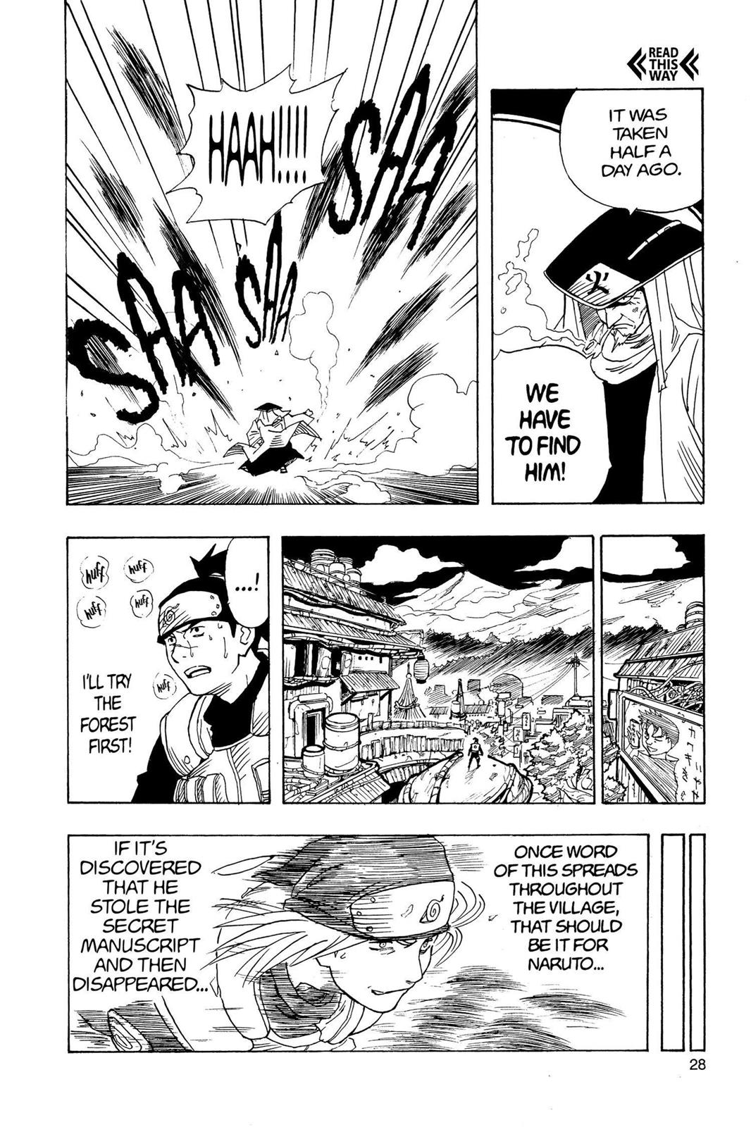 Naruto Chapter 1 — page 28
