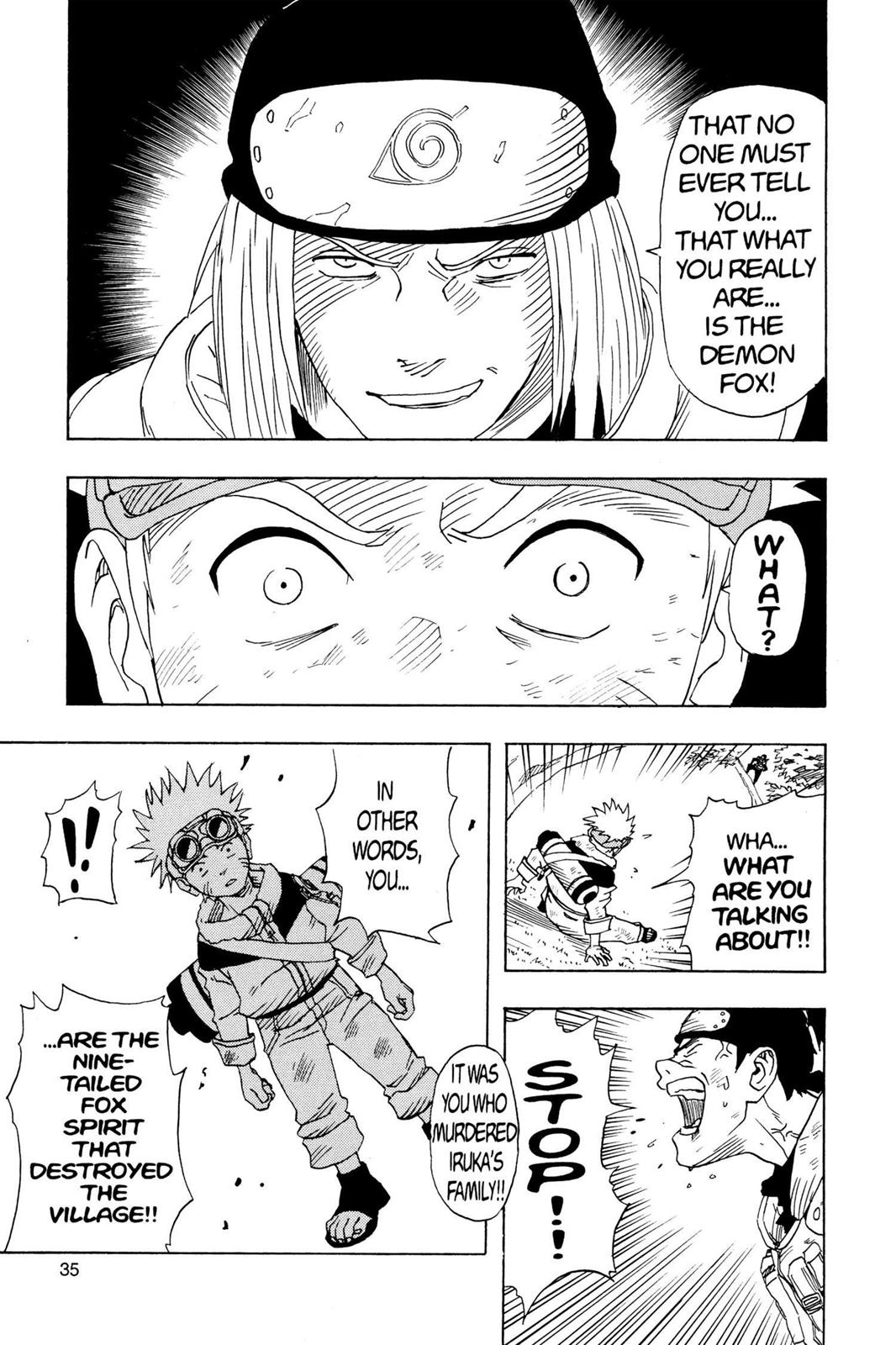 Naruto Chapter 1 — page 35