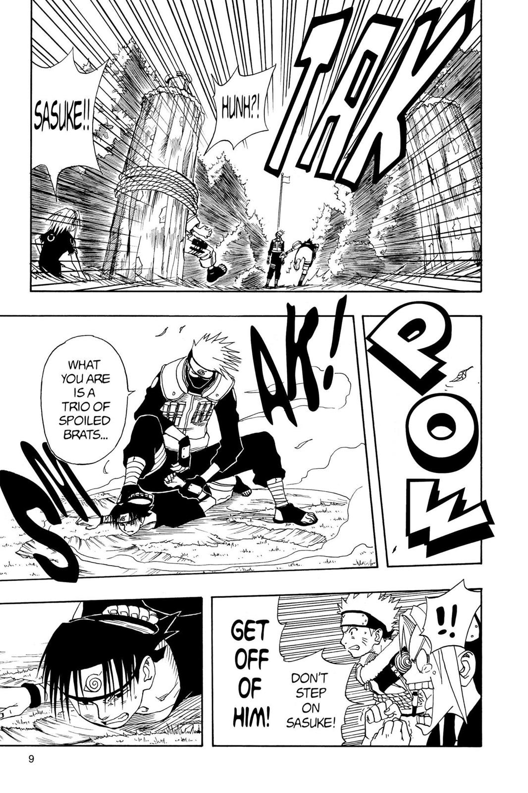 Naruto Chapter 8 — page 10
