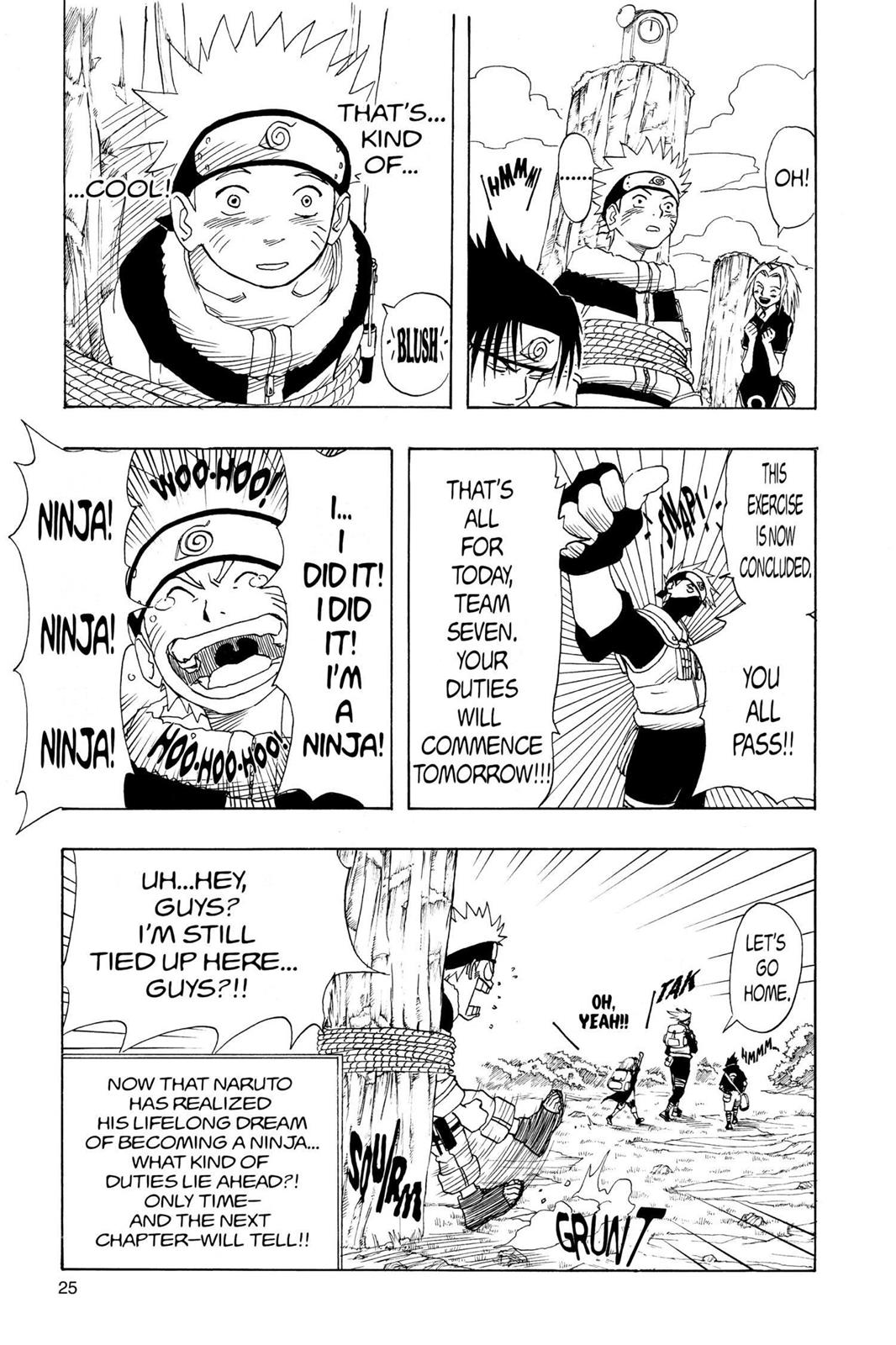 Naruto Chapter 8 — page 25