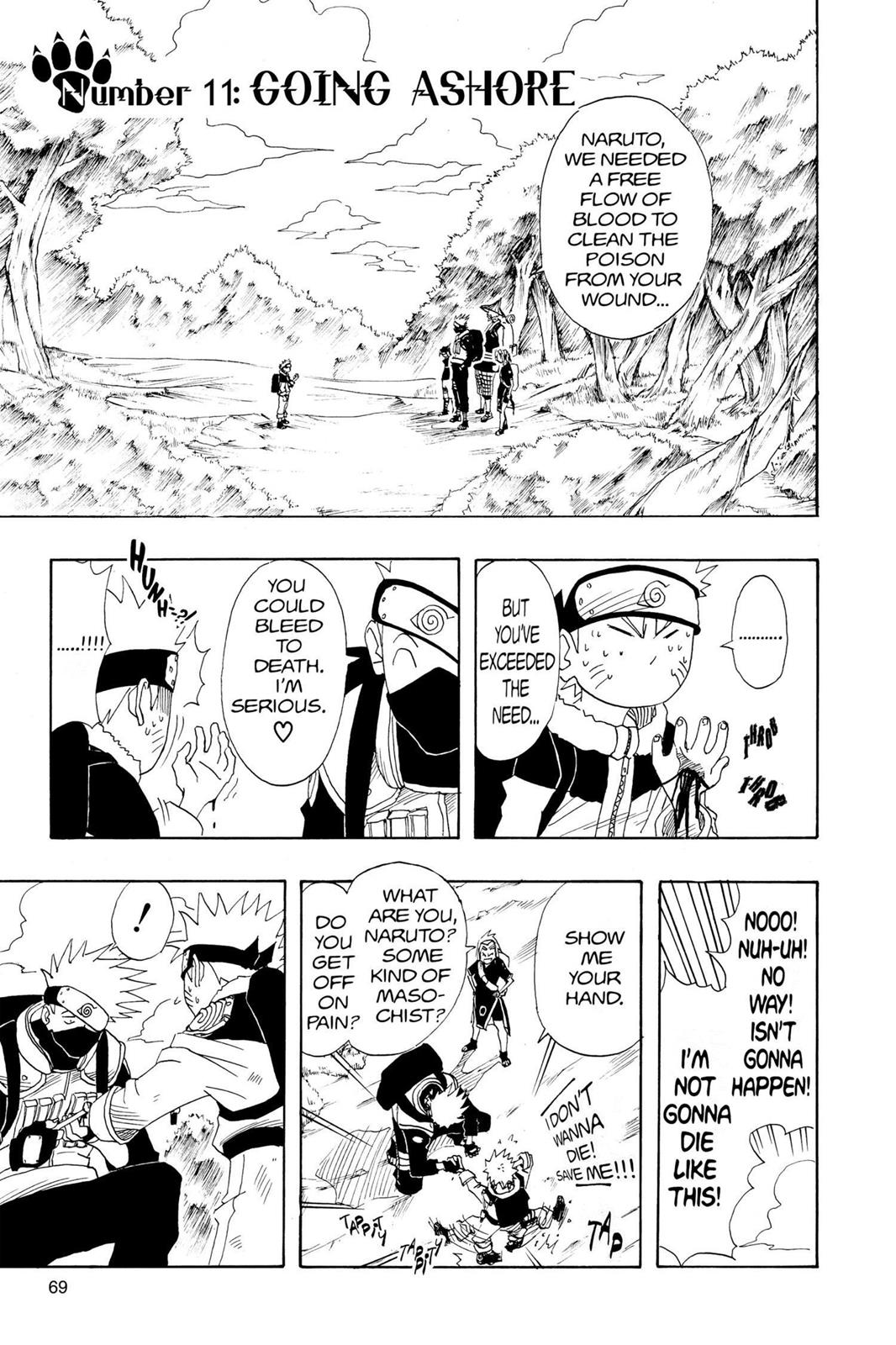 Naruto Chapter 11 — page 1
