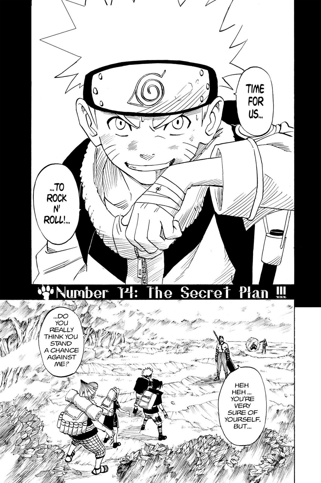 Naruto Chapter 14 — page 1