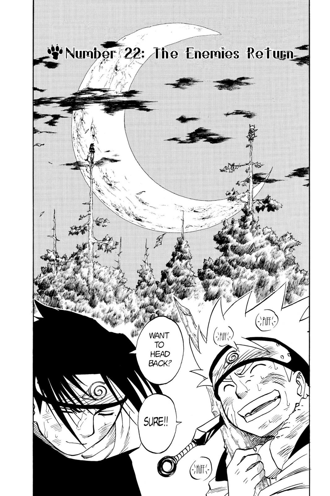 Naruto Chapter 22 — page 1