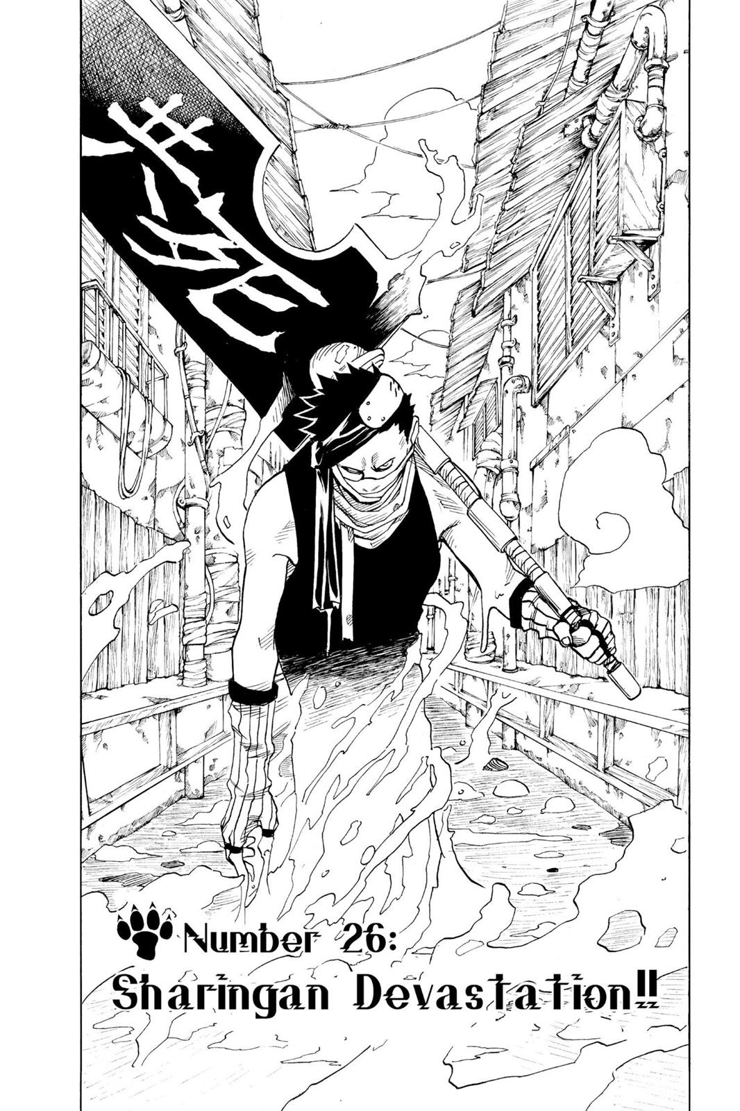 Naruto Chapter 26 — page 1