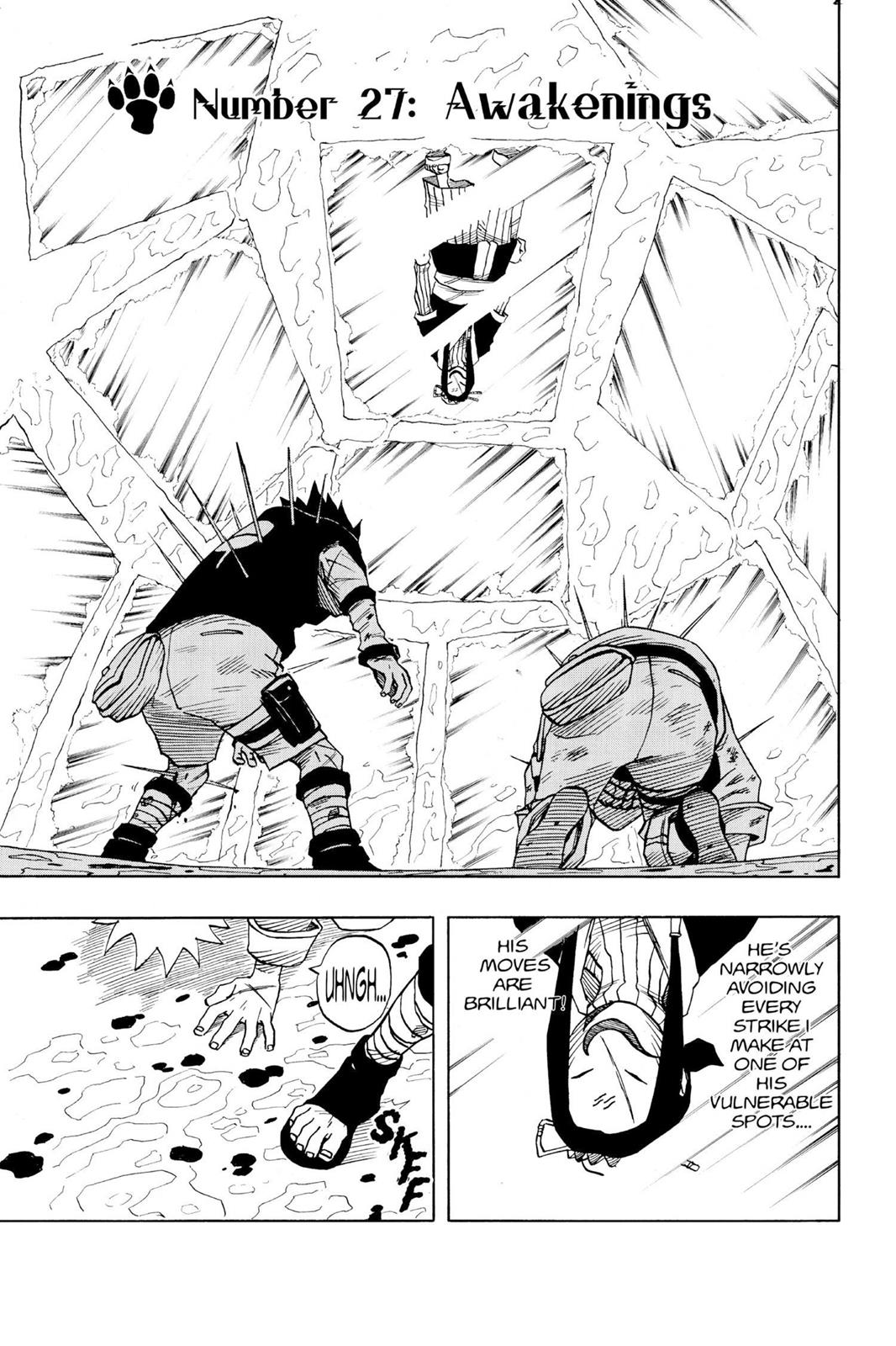 Naruto Chapter 27 — page 1