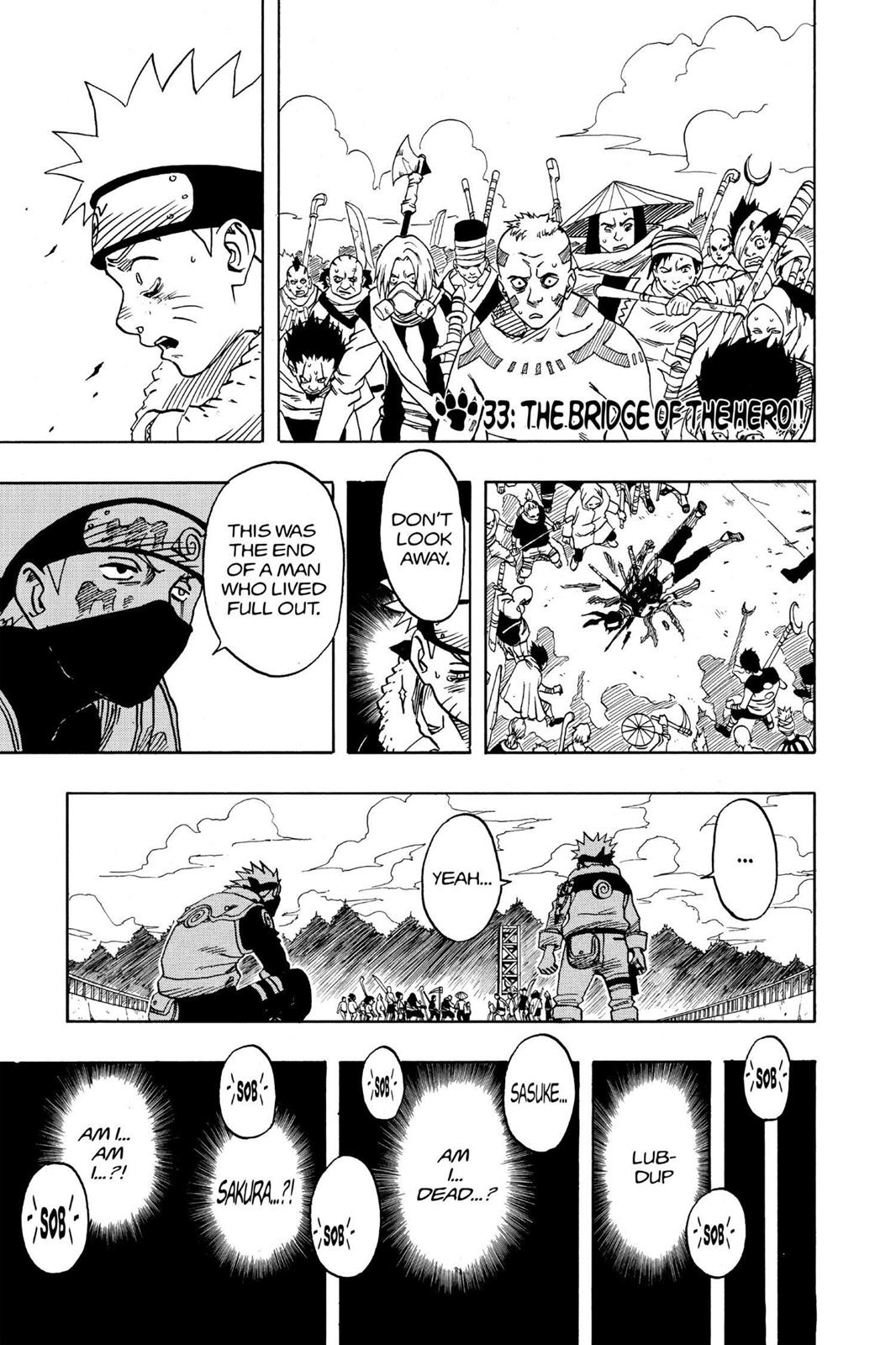 Naruto Chapter 33 — page 1