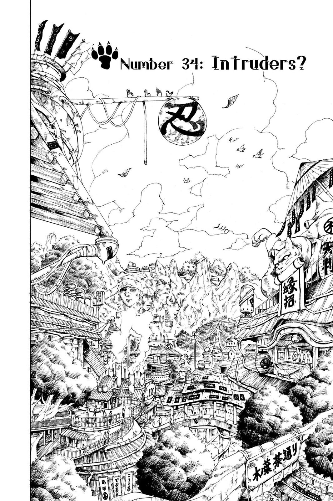 Naruto Chapter 34 — page 1