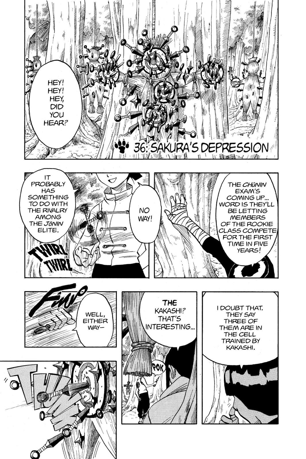 Naruto Chapter 36 — page 1