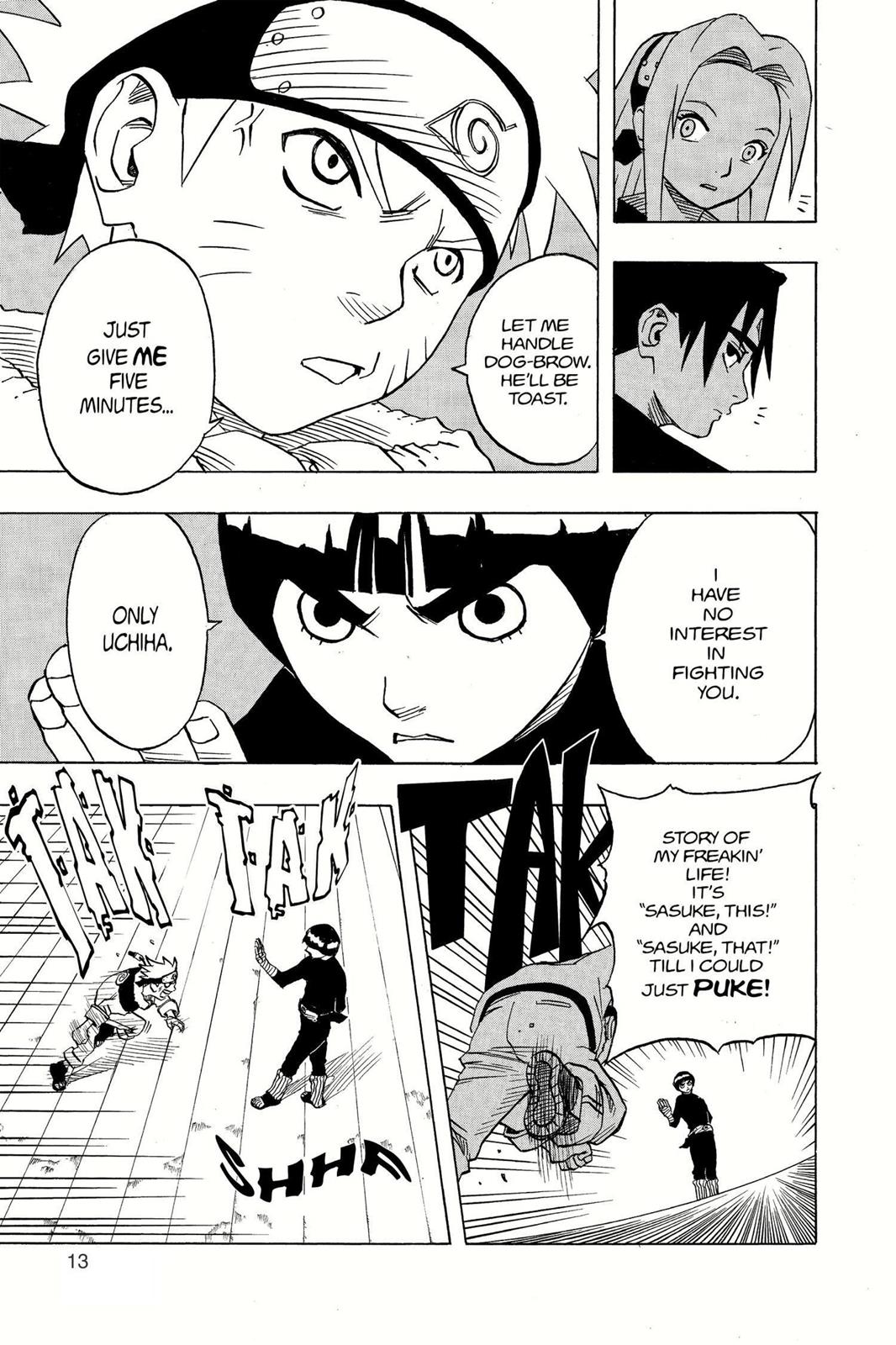 Naruto Chapter 37 — page 13