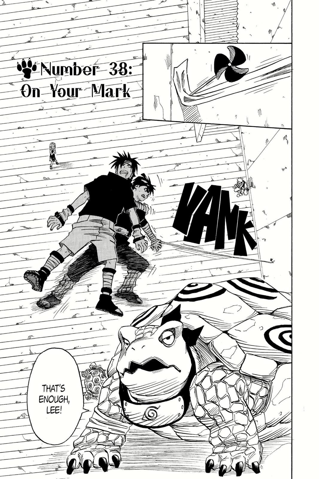 Naruto Chapter 38 — page 1