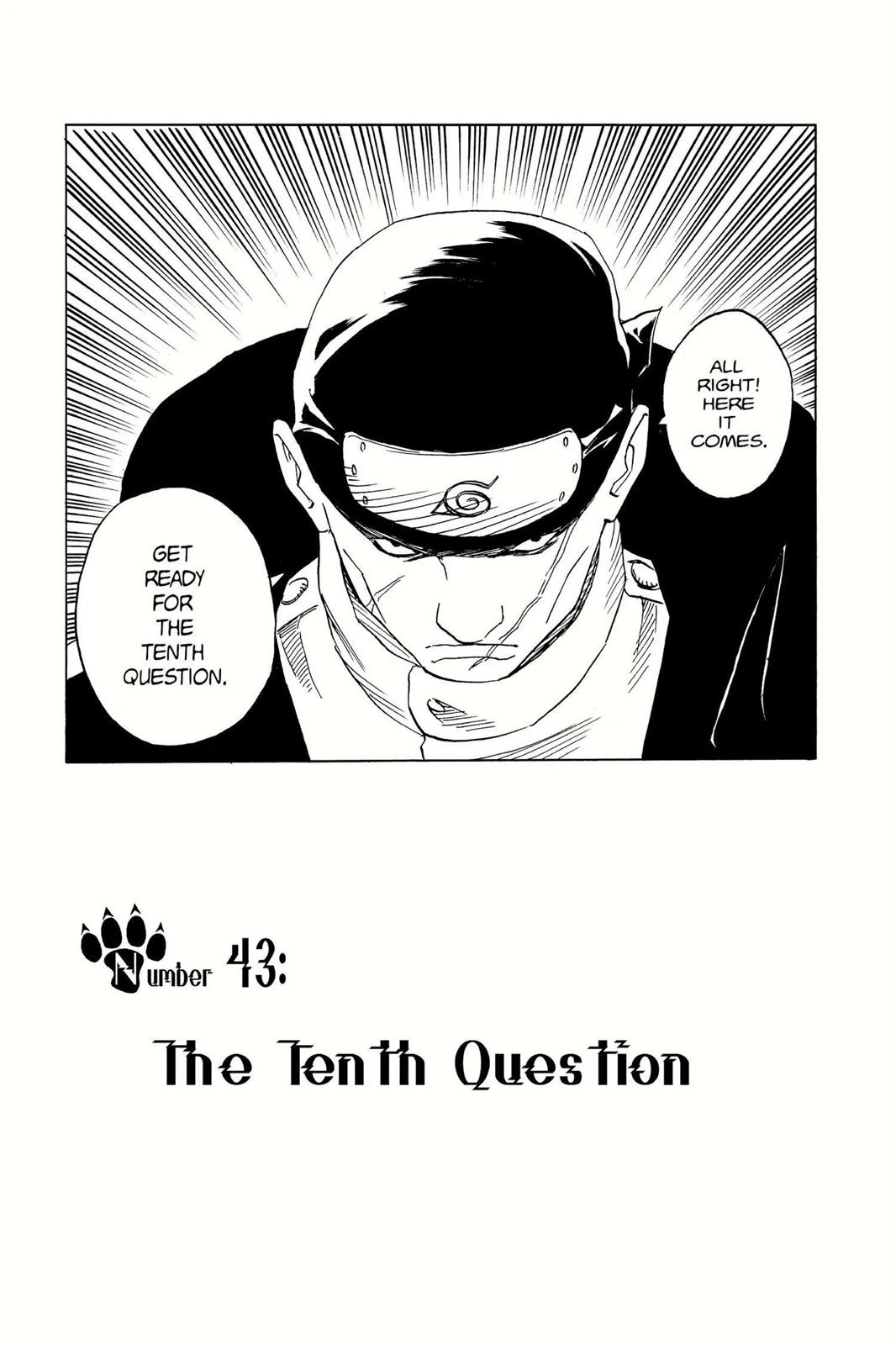 Naruto Chapter 43 — page 1