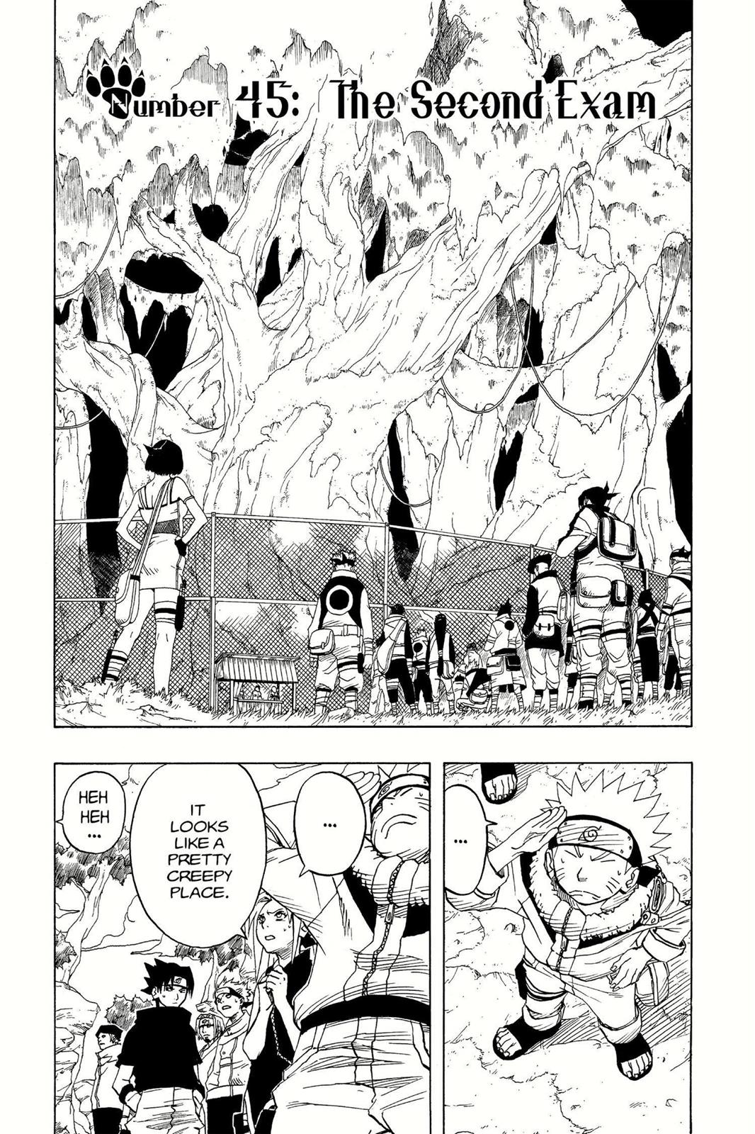 Naruto Chapter 45 — page 1