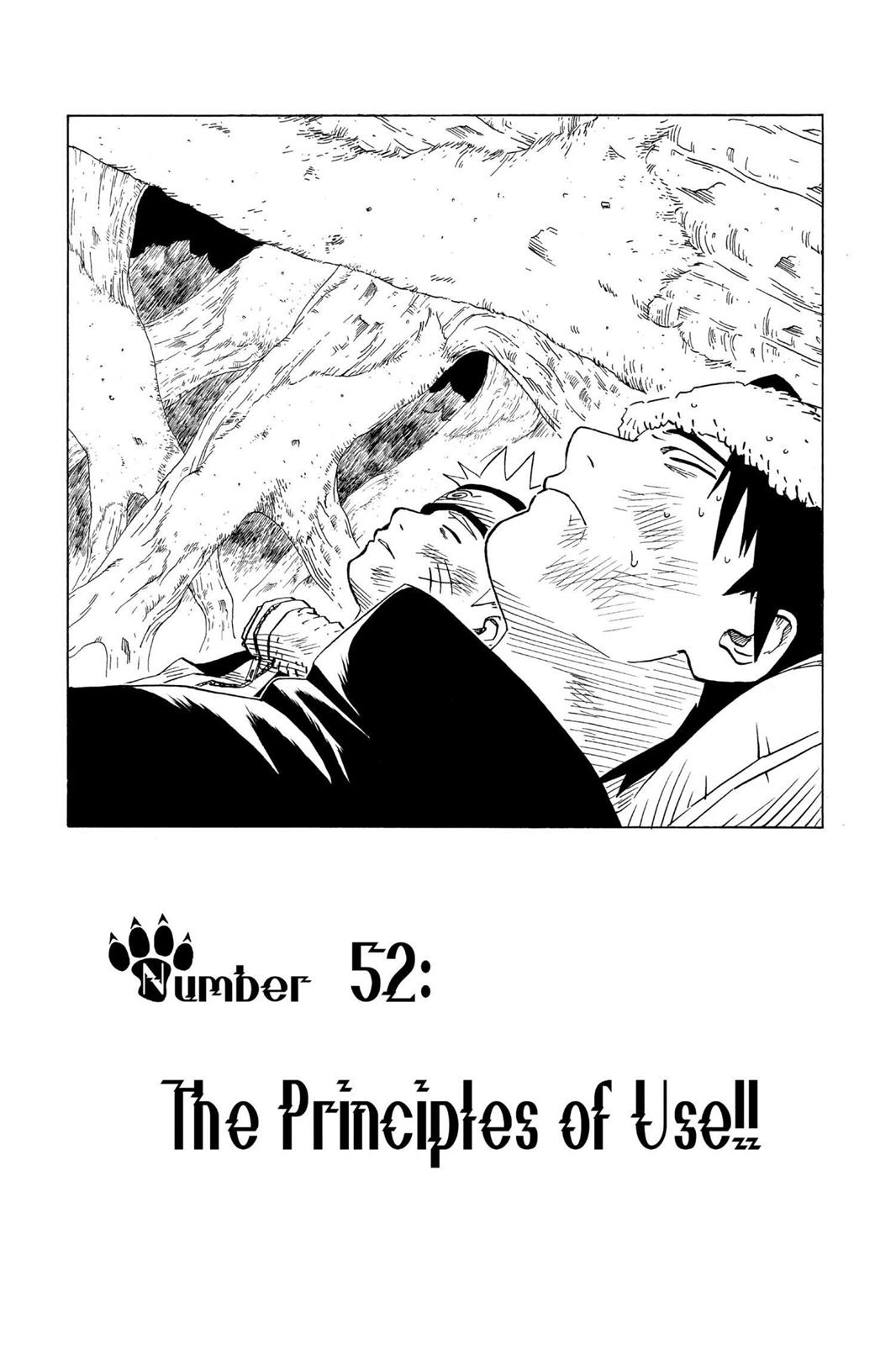 Naruto Chapter 52 — page 1