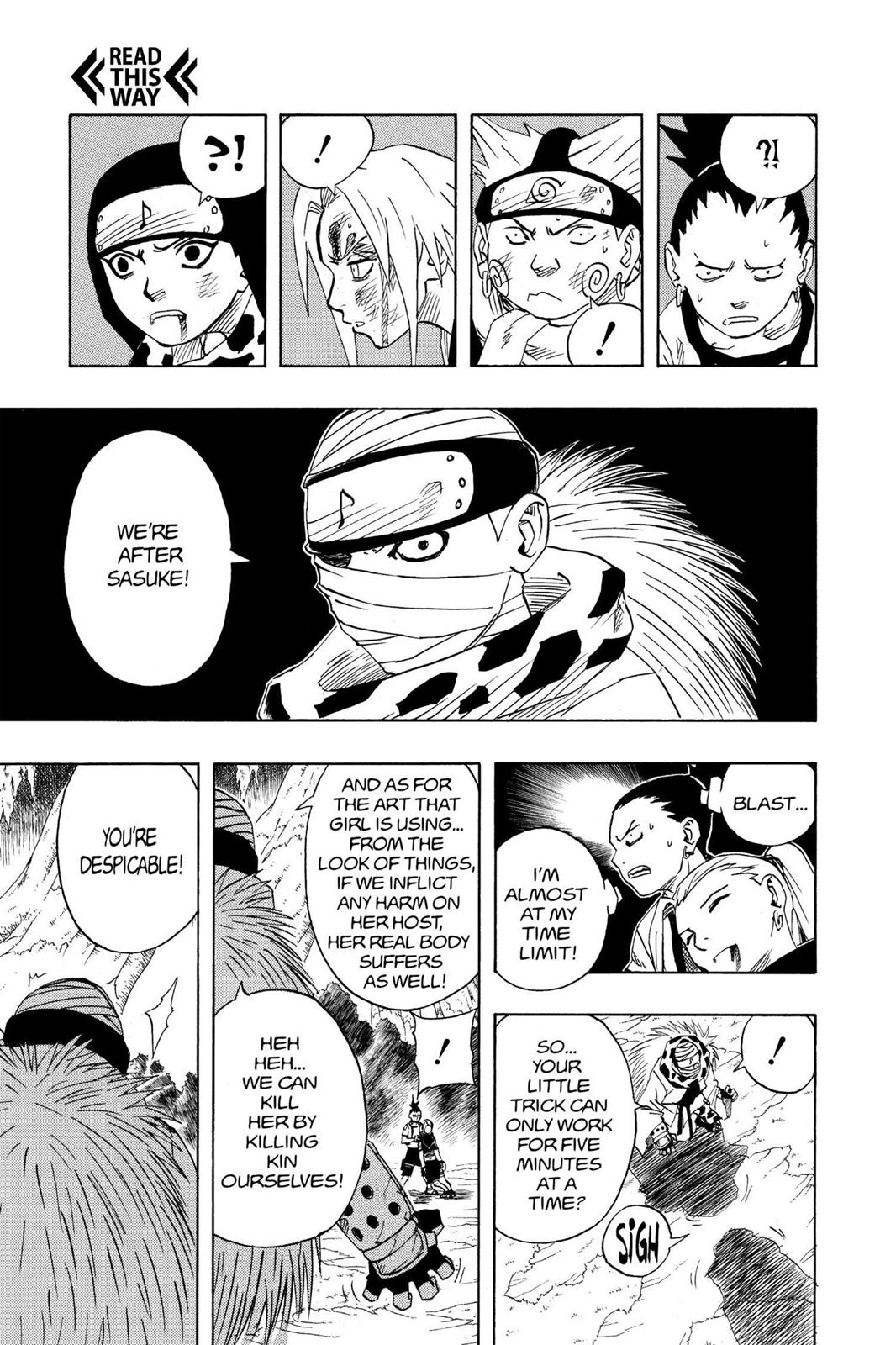 Naruto Chapter 55 — page 20