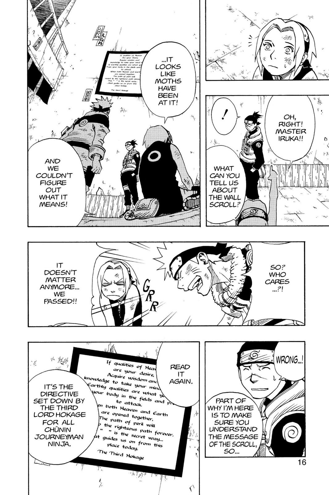 Naruto Chapter 64 — page 17