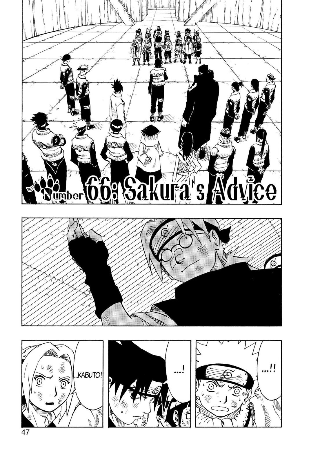 Naruto Chapter 66 — page 1