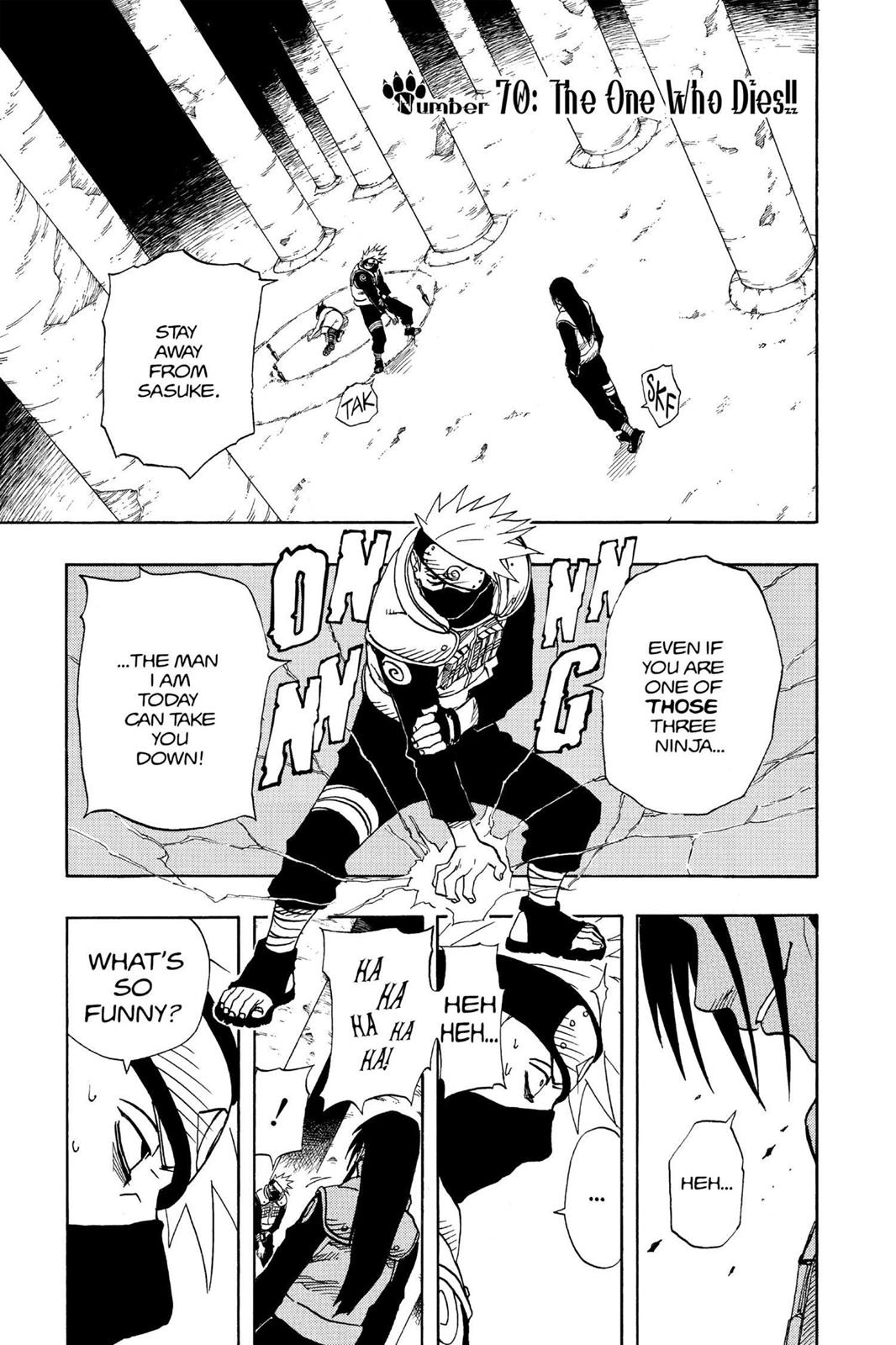 Naruto Chapter 70 — page 1