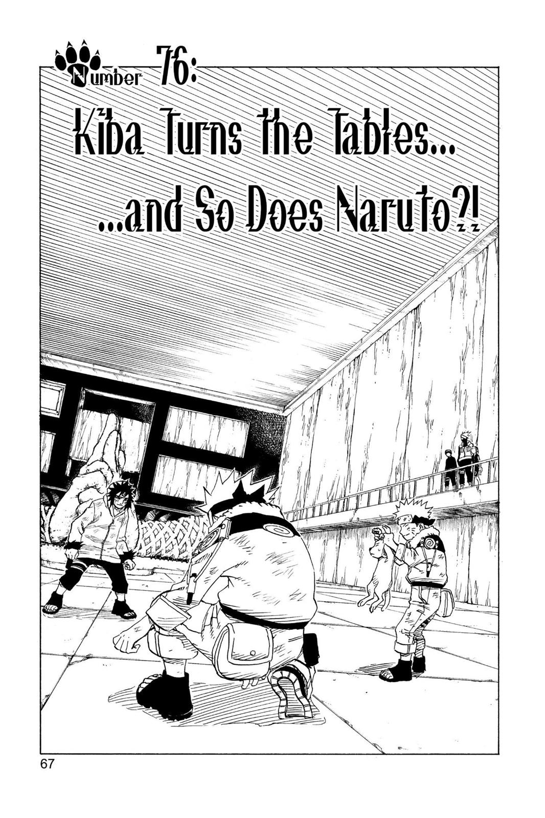 Naruto Chapter 76 — page 1