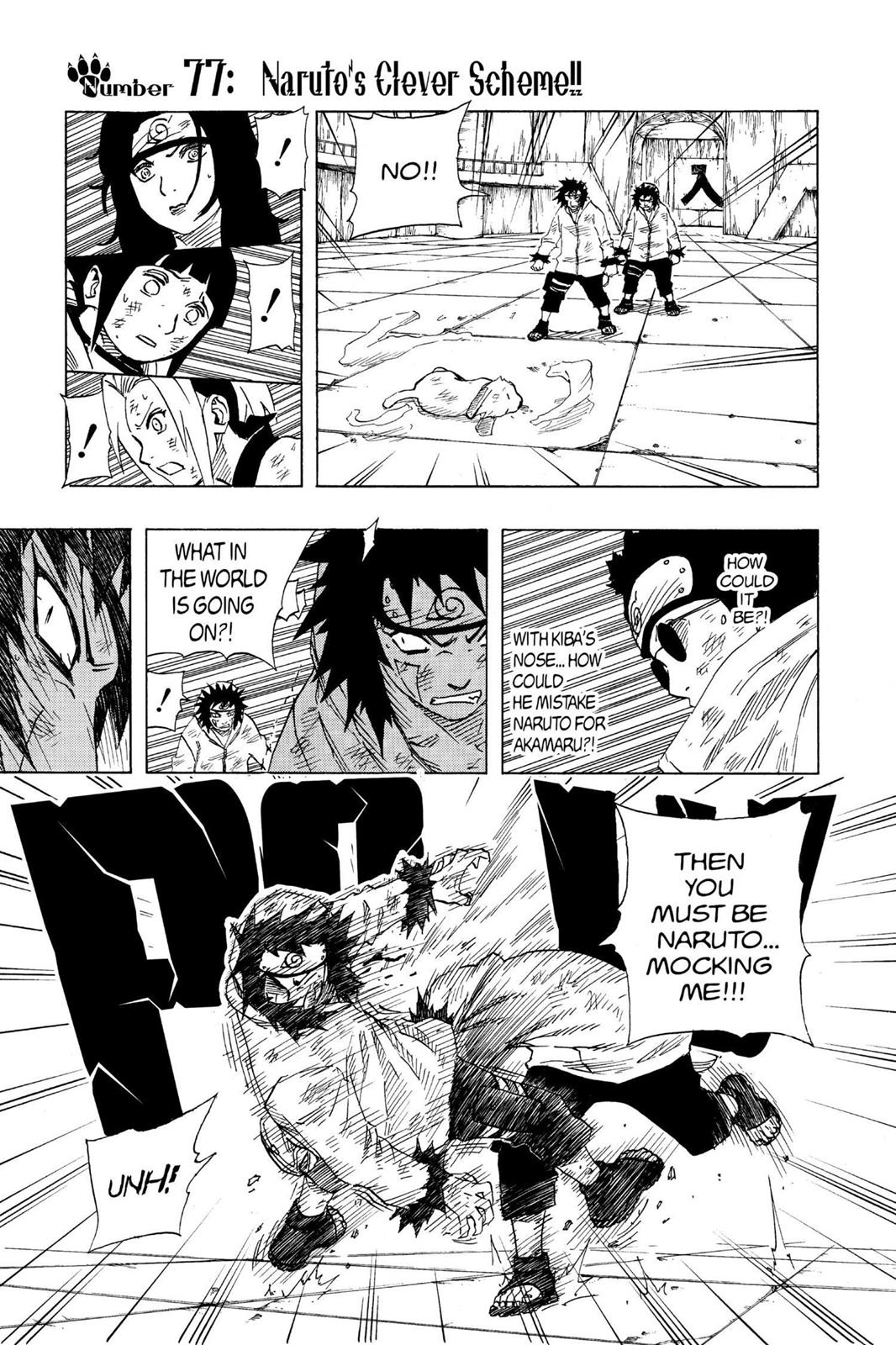 Naruto Chapter 77 — page 1