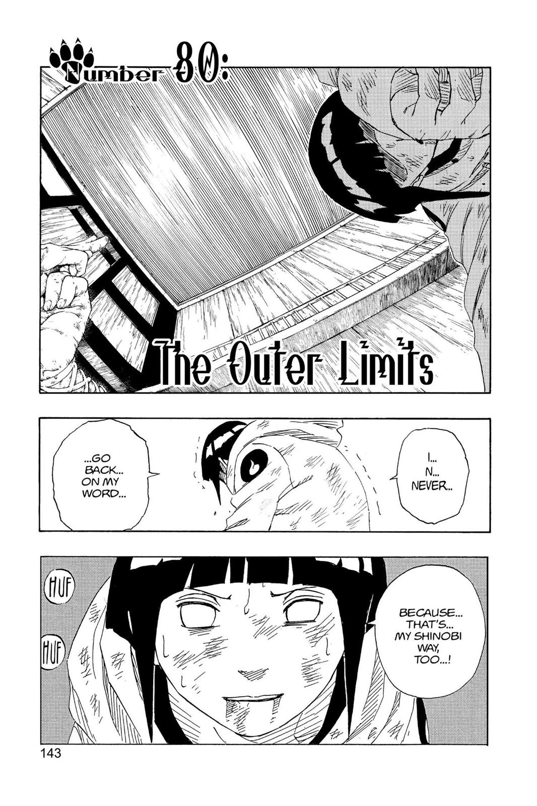 Naruto Chapter 80 — page 1