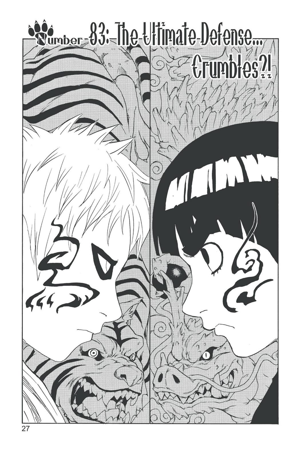 Naruto Chapter 83 — page 1