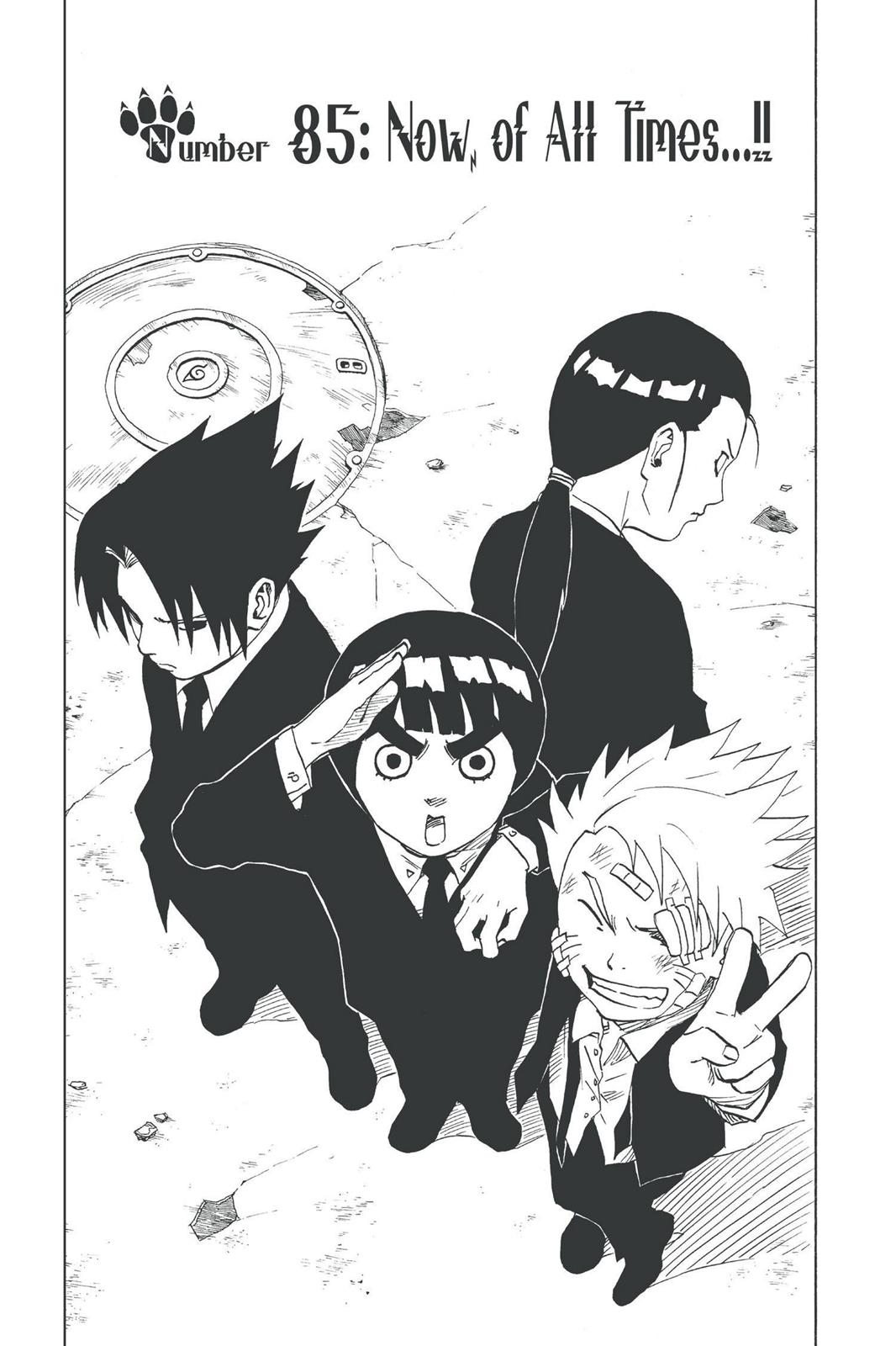 Naruto Chapter 85 — page 1