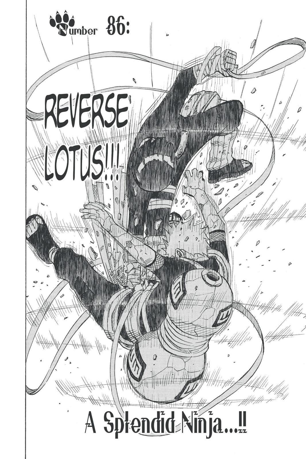 Naruto Chapter 86 — page 4