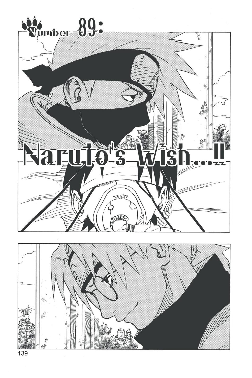 Naruto Chapter 89 — page 1