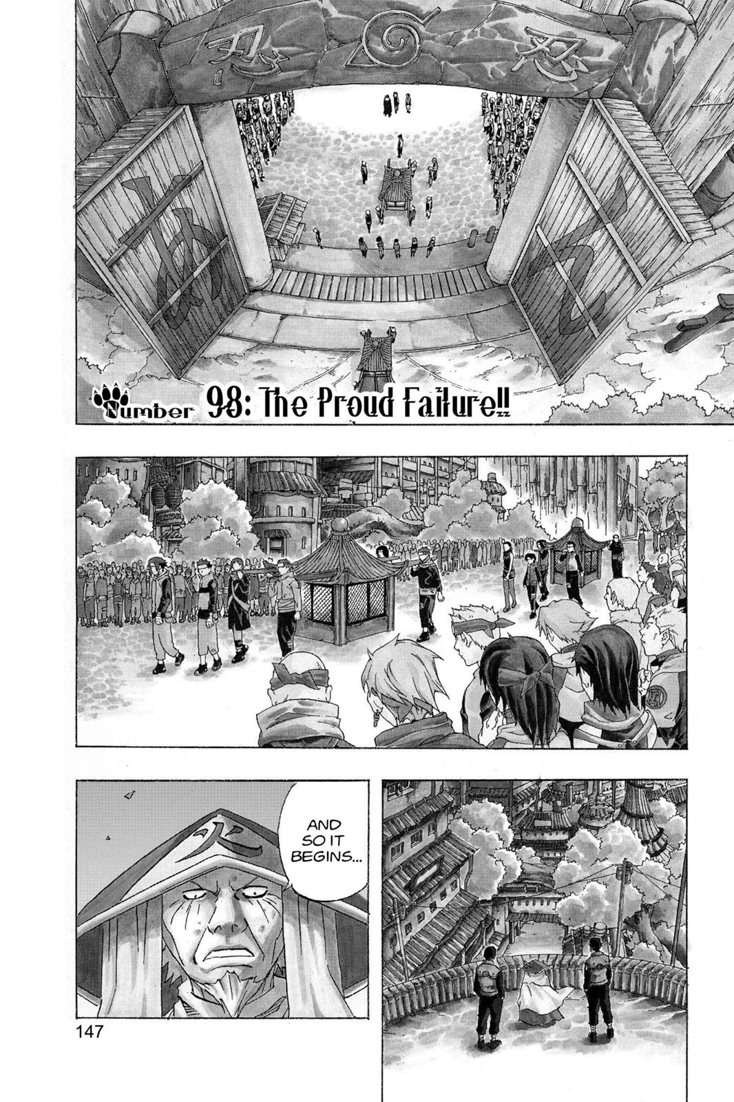 Naruto Chapter 98 — page 1