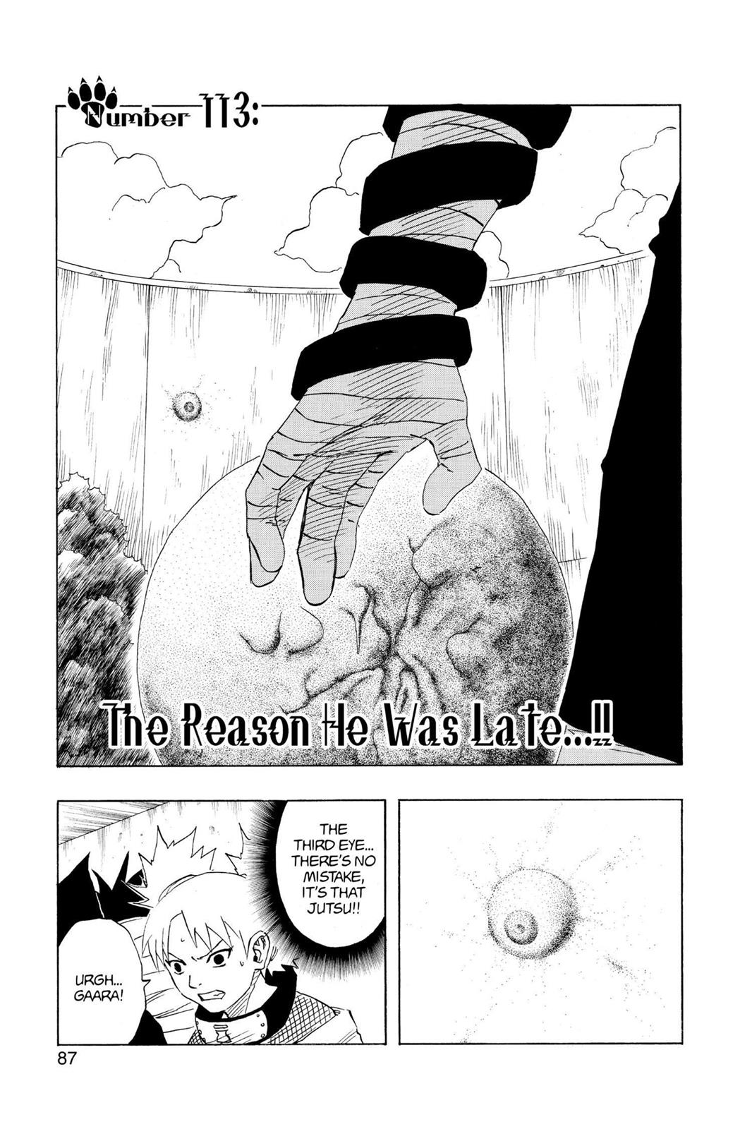 Naruto Chapter 113 — page 1