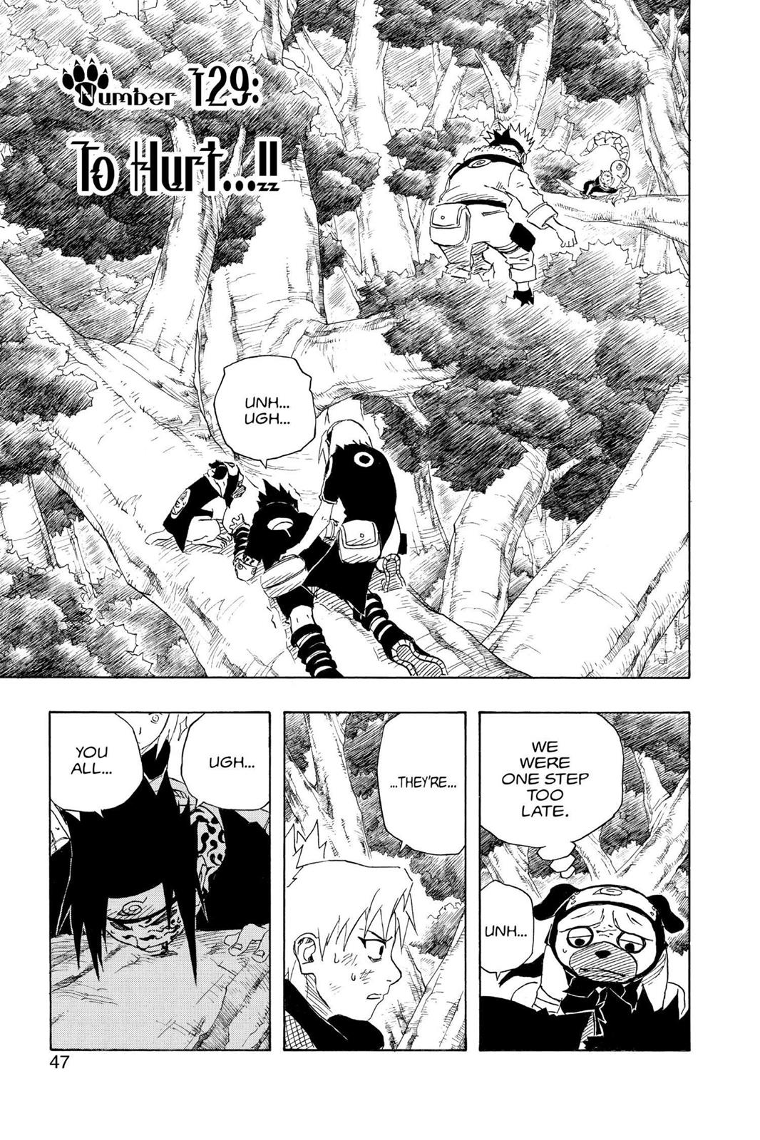 Naruto Chapter 129 — page 1