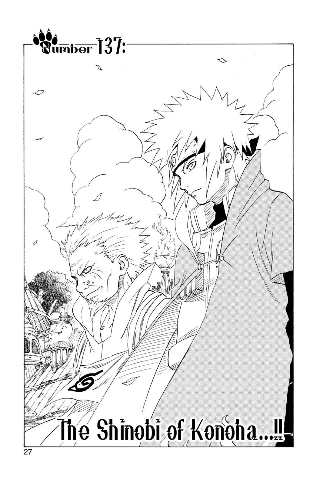 Naruto Chapter 137 — page 1