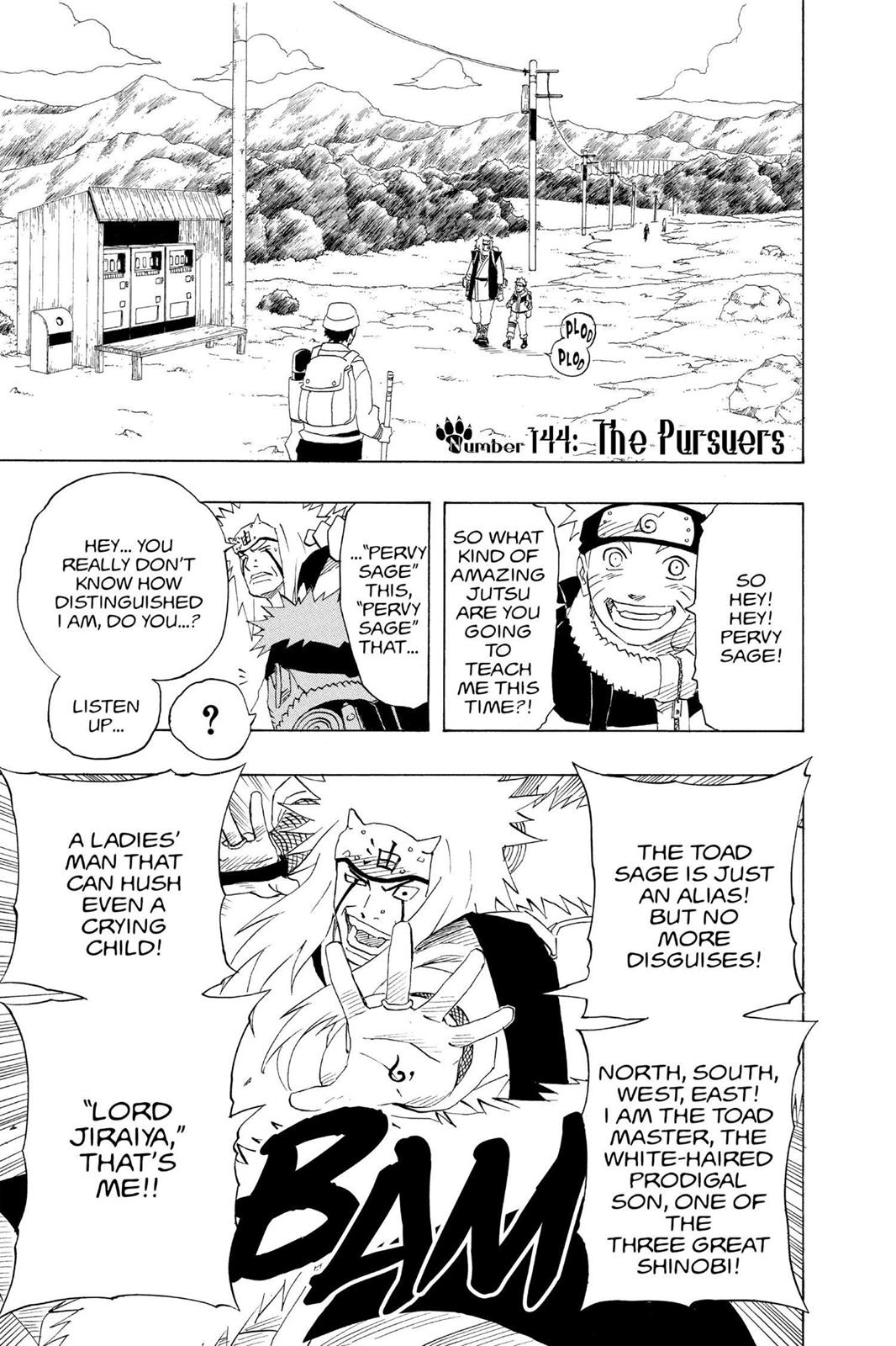 Naruto Chapter 144 — page 1