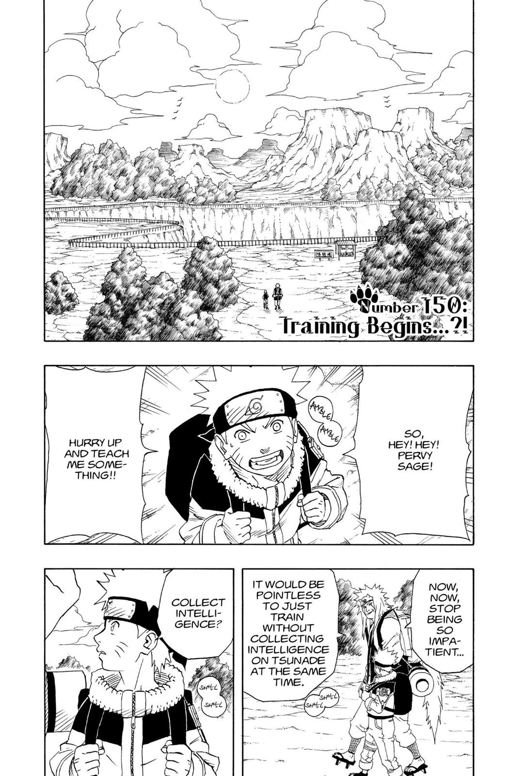 Naruto Chapter 150 — page 1
