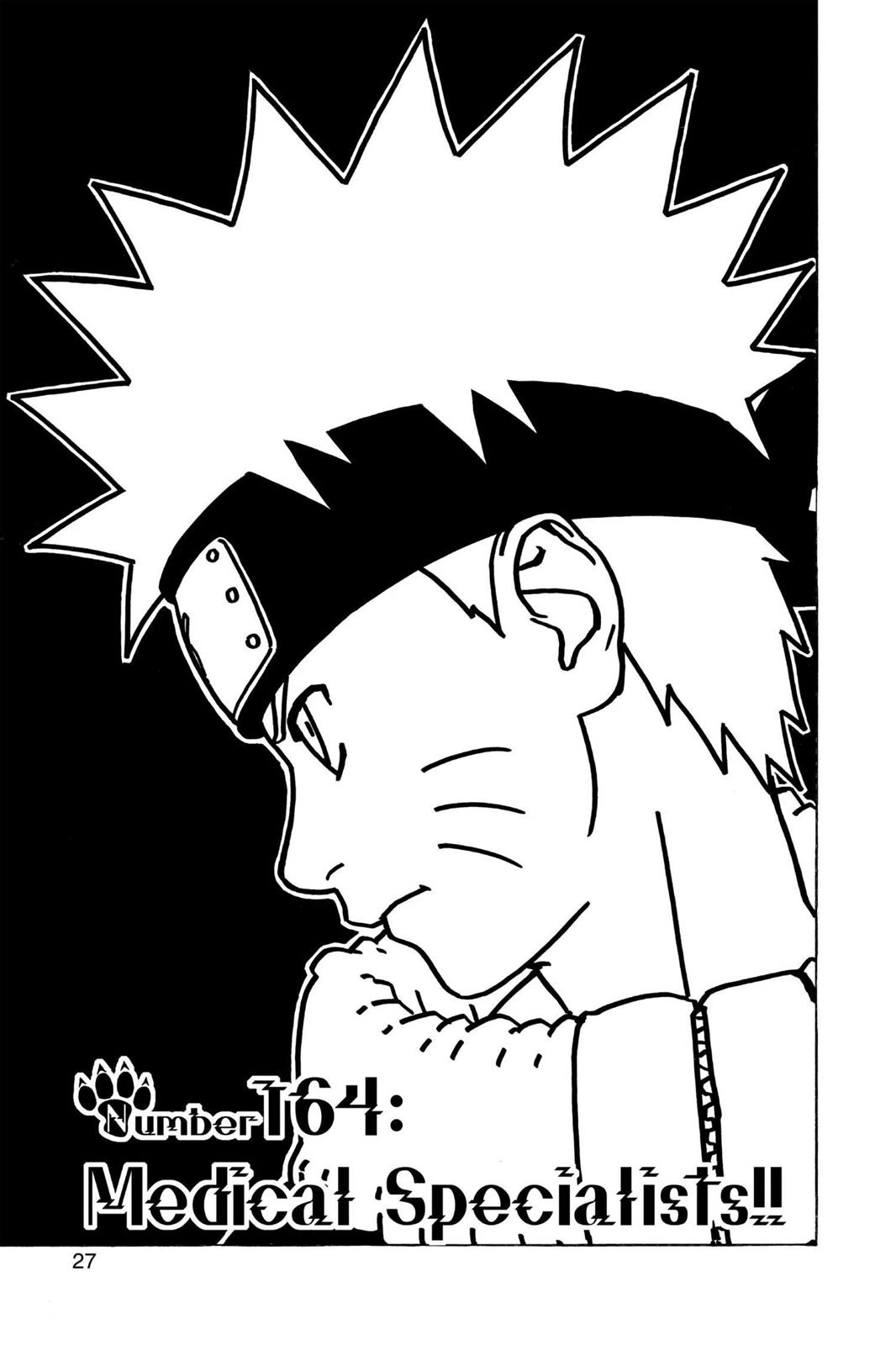 Naruto Chapter 164 — page 1