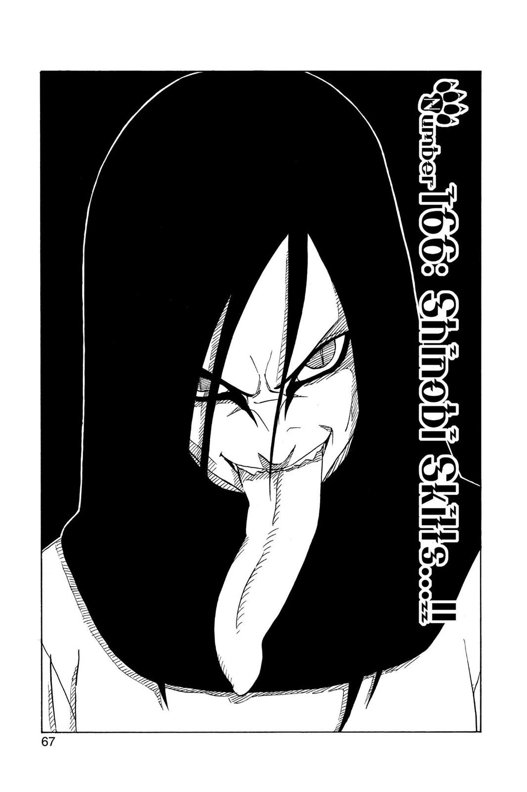Naruto Chapter 166 — page 1