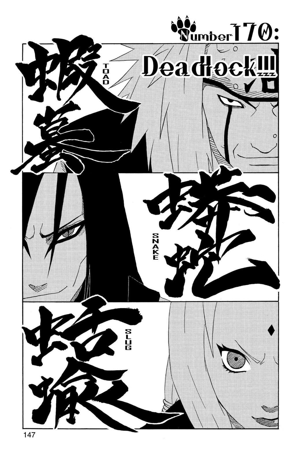Naruto Chapter 170 — page 1