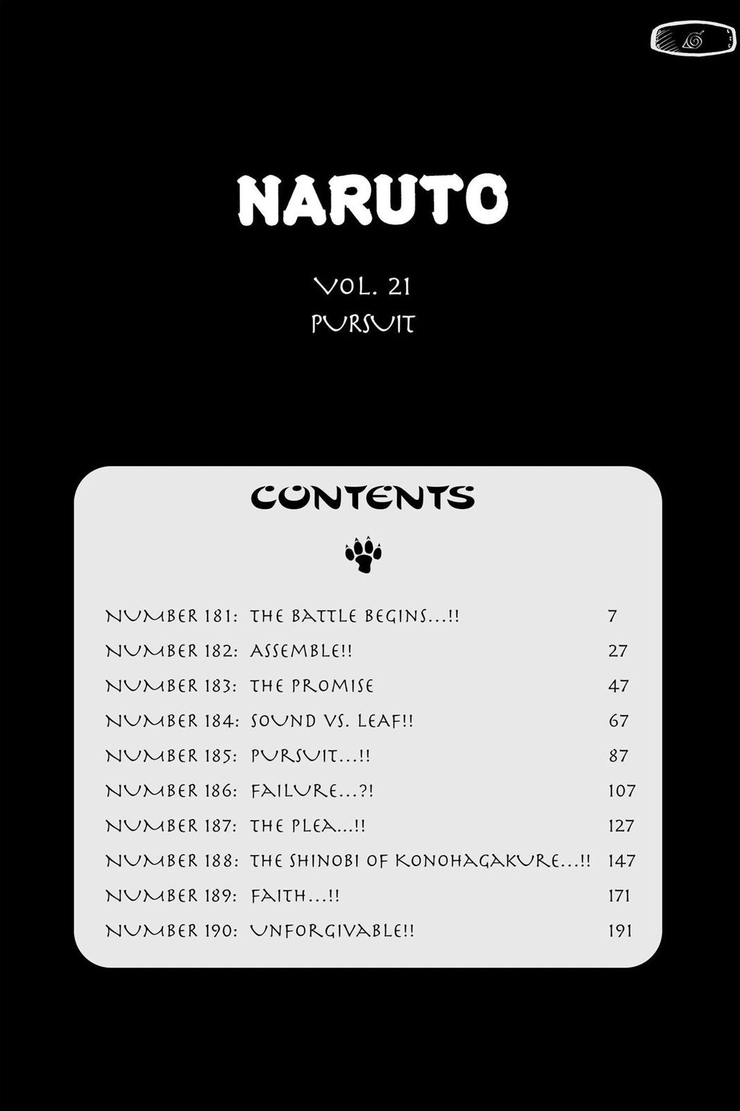 Naruto Chapter 181 — page 7