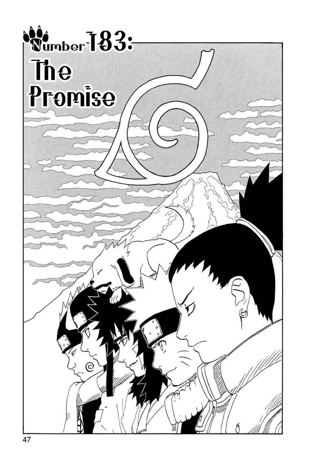 Naruto Chapter 183 — page 1