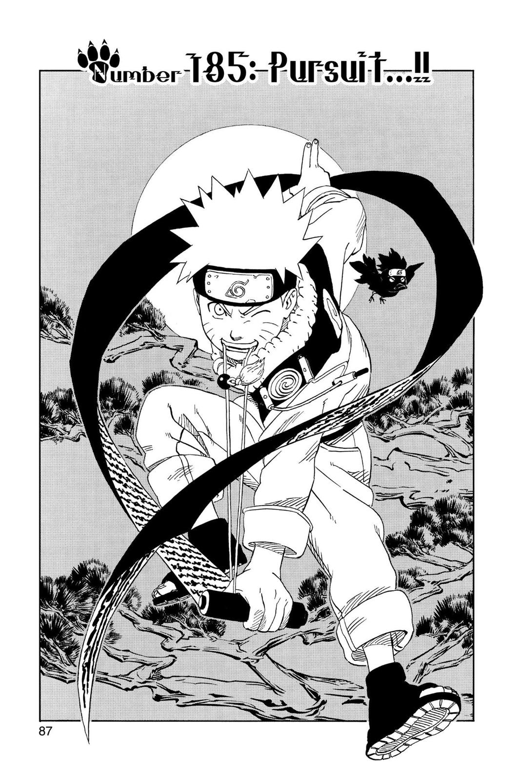 Naruto Chapter 185 — page 1