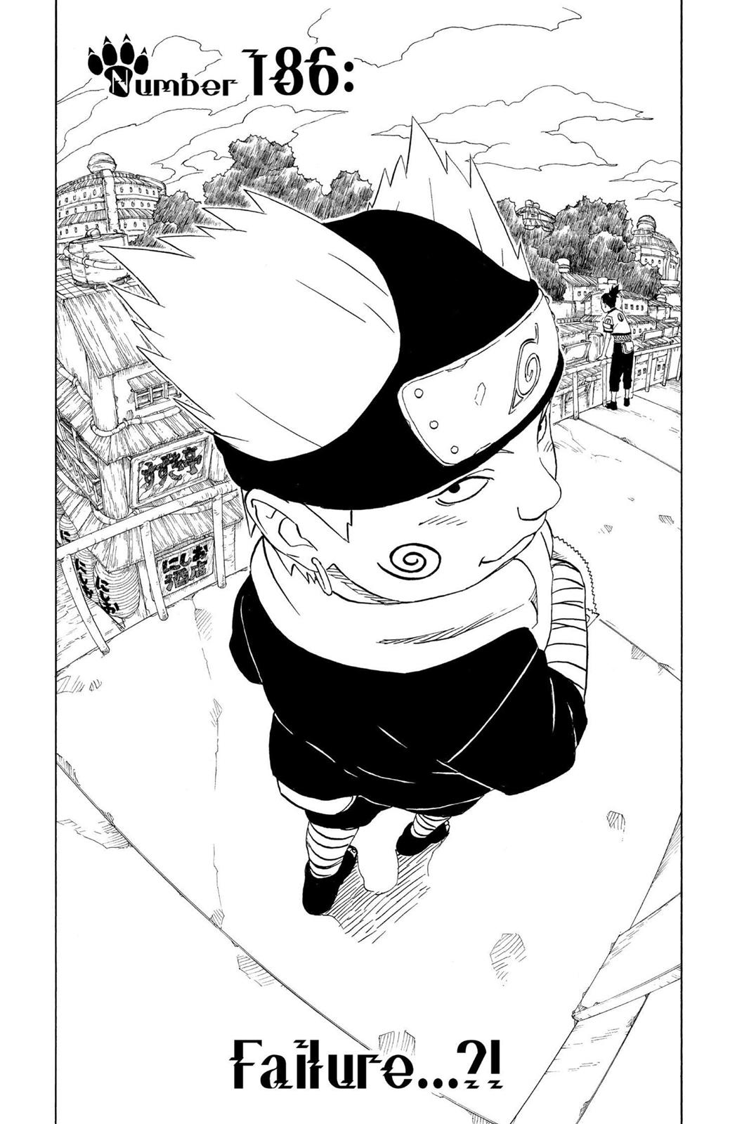 Naruto Chapter 186 — page 1