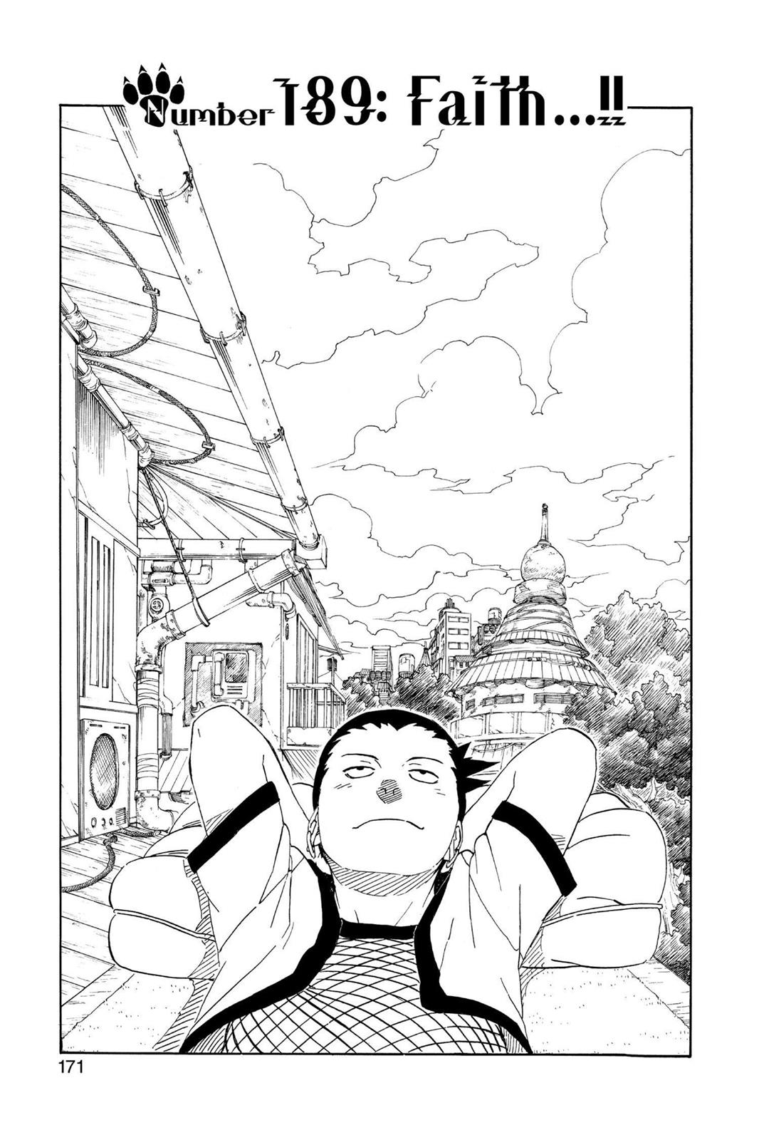 Naruto Chapter 189 — page 1