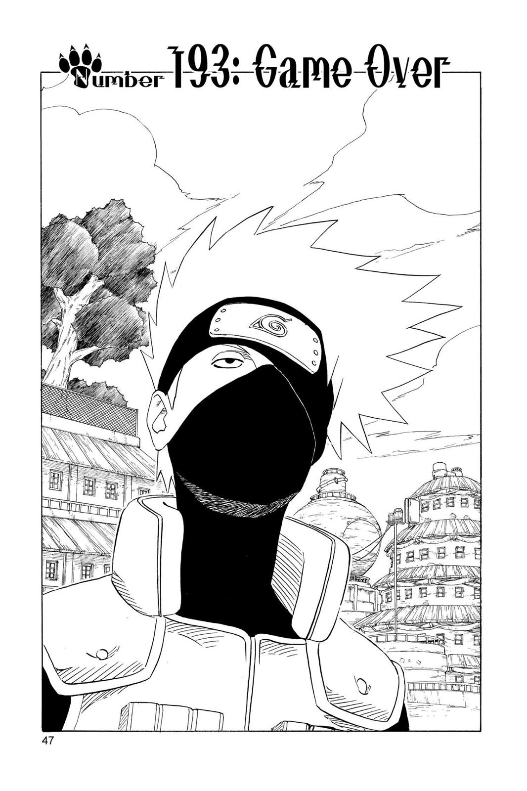 Naruto Chapter 193 — page 1